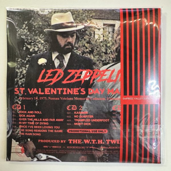 Photo2: LED ZEPPELIN - ST. VALENTINE’S DAY MASSACRE 3CD [EMPRESS VALLEY] GANG COVER PRO USE ONLY (2)