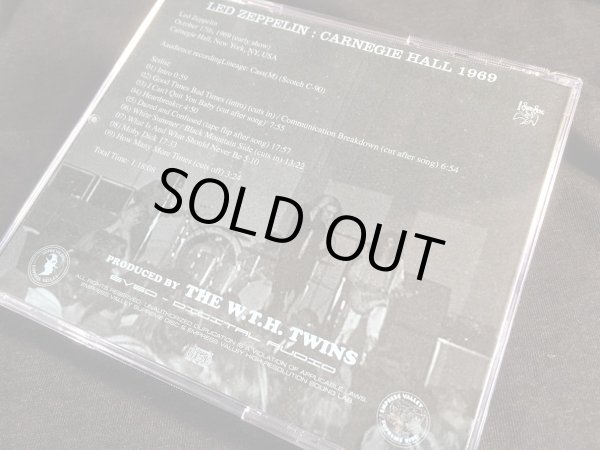 Photo2: LED ZEPPELIN - CARNEGIE HALL 1969 CD [EMPRESS VALLEY] ★★★STOCK ITEM / OUT OF PRINT★★★ (2)