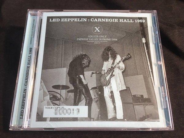 Photo1: LED ZEPPELIN - CARNEGIE HALL 1969 CD [EMPRESS VALLEY] ★★★STOCK ITEM / OUT OF PRINT★★★ (1)
