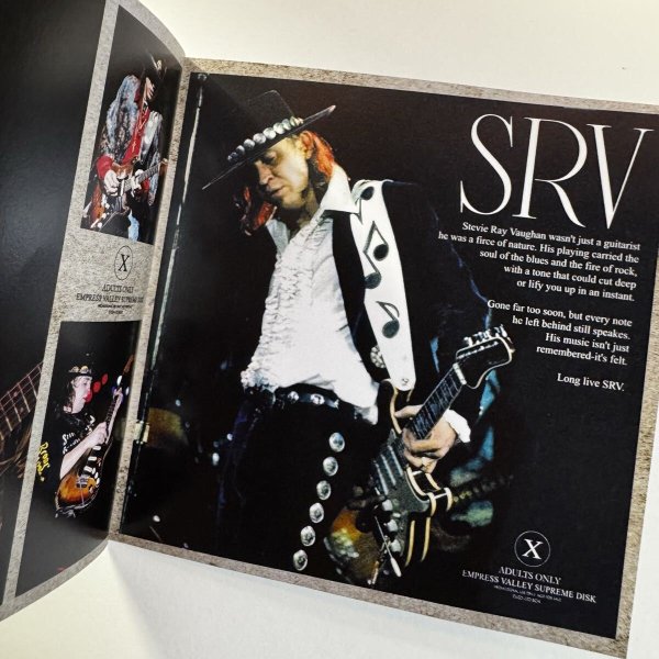 Photo8: STEVIE RAY VAUGHAN / ERIC CLAPTON - THE LAST THUNDER BEFORE DAWN 3CD BOX + BOOKLET [EMPRESS VALLEY] (8)