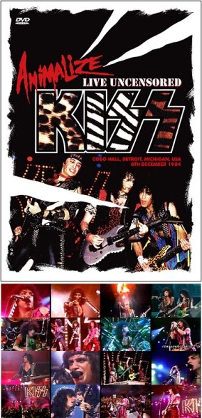 Photo1: KISS - ANIMALIZE LIVE UNCENSORED DVD (1)