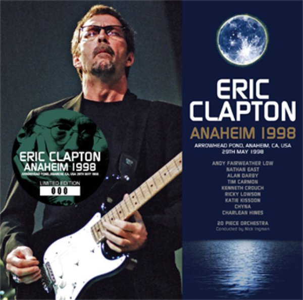 Photo1: ERIC CLAPTON - ANAHEIM 1998 2CD [Beano-336] (1)
