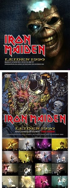 Photo1: IRON MAIDEN - LEIDEN 1990 2ND NIGHT 2CD plus Bonus DVDR "LEIDEN 1990 2ND NIGHT: THE VIDEO"* [ZODIAC 592] (1)
