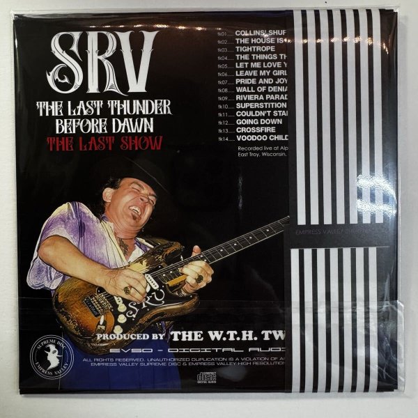 Photo4: STEVIE RAY VAUGHAN / ERIC CLAPTON - THE LAST THUNDER BEFORE DAWN 3CD BOX + BOOKLET [EMPRESS VALLEY] (4)