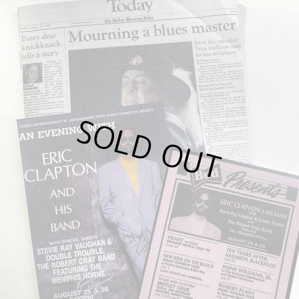 Photo7: STEVIE RAY VAUGHAN / ERIC CLAPTON - THE LAST THUNDER BEFORE DAWN 3CD BOX + BOOKLET [EMPRESS VALLEY] ★★★STOCK ITEM / OUT OF PRINT★★★ (7)