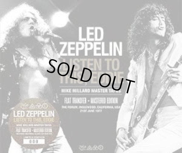 Photo1: LED ZEPPELIN - LISTEN TO THIS, EDDIE : MIKE MILLARD MASTER TAPES FLAT TRANSFER & REMASTERED 6CD ★★★STOCK ITEM / OUT OF PRINT / LIMITED 100 COPIES ONLY★★★ (1)