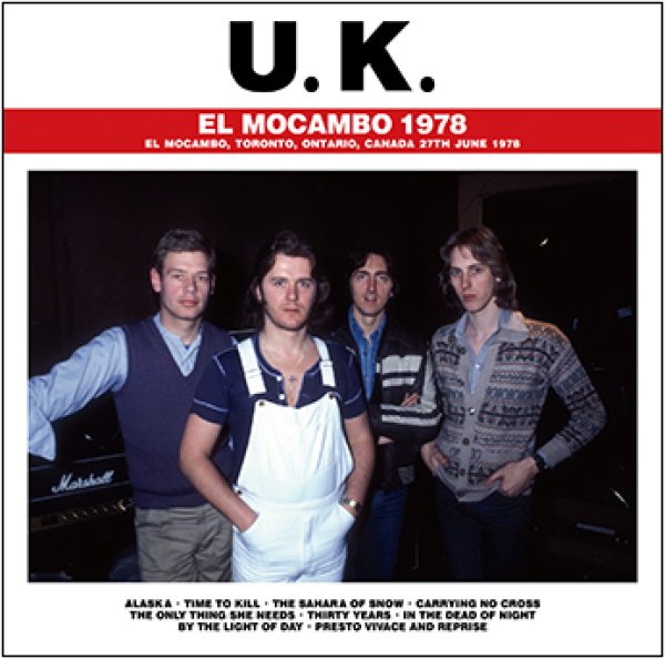 Photo1: U.K. - EL MOCAMBO 1978 CD [Virtuoso 469] (1)