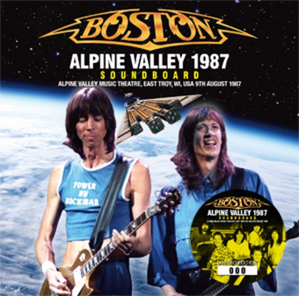 Photo1: BOSTON - ALPINE VALLEY 1987 SOUNDBOARD 2CD [ZION-290] (1)