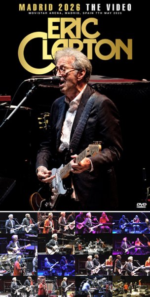 Photo1: ERIC CLAPTON - MADRID 2026 THE VIDEO DVDR [Uxbridge 2842]  (1)