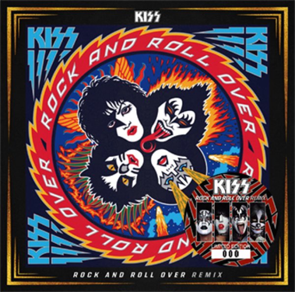 Photo1: KISS - ROCK AND ROLL OVER REMIX CD [ZODIAC 858] (1)