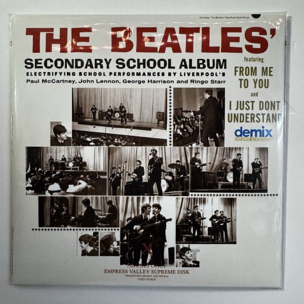 Photo1: THE BEATLES - SECONDARY SCHOOL ALBUM 1963 Stowe School DEMIX CD [EMPRESS VALLEY] (1)