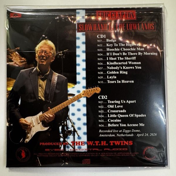 Photo2: ERIC CLAPTON - SLOWHAND IN THE LOWLANDS 2CD [EMPRESS VALLEY] (2)