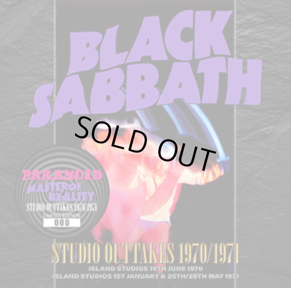 Photo1: BLACK SABBATH - STUDIO OUTTAKES 1970/1971 2CD [ZODIAC 667] ★★★STOCK ITEM / OUT OF PRINT / NEW COVER LIMITED 30 COPIES WITH STICKER /AVAILABLE ONLY FOR THE JAPANESE MARKET★★★ (1)