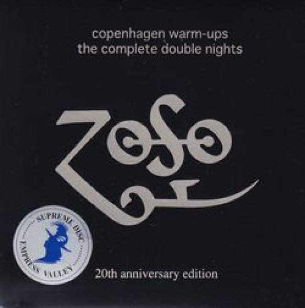 Photo1: LED ZEPPELIN - COPENHAGEN WARM-UPS THE COMPLETE DOUBLE NIGHTS - 20TH ANNIVERSARY EDITION 5CD 1st EDITION [EMPRESS VALLEY] ★★★STOCK ITEM / OUT OF PRINT ★★★ (1)