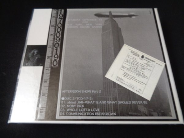 Photo8: LED ZEPPELIN - HAVE YOU EXPERIENCED ？4CD BOX COKE EDITION LIMITED 75 COPIES ONLY  [TARANTURA] ★★★STOCK ITEM / OUT OF PRINT / SUPER MEGA RARE★★★ (8)