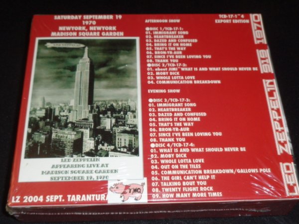 Photo4: LED ZEPPELIN - HAVE YOU EXPERIENCED ？4CD BOX COKE EDITION LIMITED 75 COPIES ONLY  [TARANTURA] ★★★STOCK ITEM / OUT OF PRINT / SUPER MEGA RARE★★★ (4)