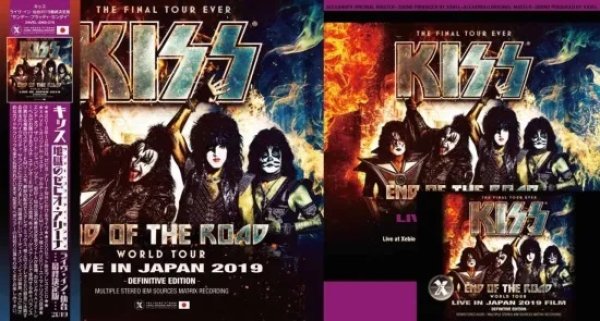 Photo2: KISS - SUNDAY BLOODY SENDAI - LIVE IN SENDAI 2019 DEFINITIVE EDITION 2CD + BDR + DVDR [XAVEL] LIMITED SET (2)
