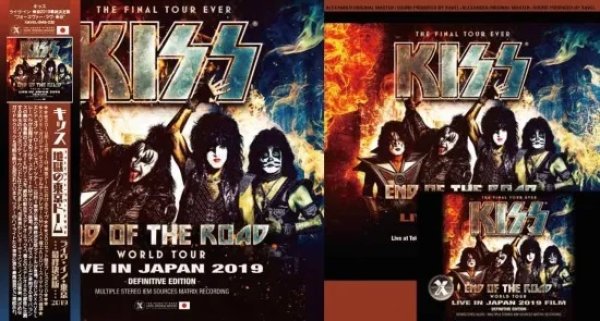 Photo1: KISS - LOVES YOU FOREVER - LIVE IN TOKYO 2019 DEFINITIVE EDITION 2CD + BDR + DVDR [XAVEL] LIMITED SET (1)