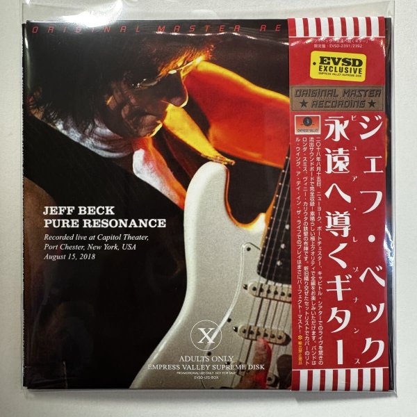 Photo1: JEFF BECK - PURE RESONANCE - PORT CHESTER 2018 SBD - 2CD [EMPRESS VALLEY] (1)