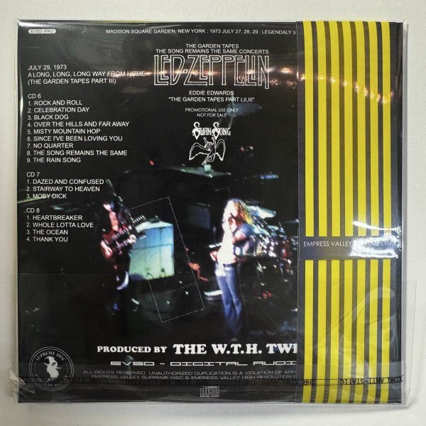 Photo9: LED ZEPPELIN - EDDIE EDWARDS THE GARDEN TAPES 8CD BOX SET [EMPRESS VALLEY] PRO USE ONLY!!! (9)