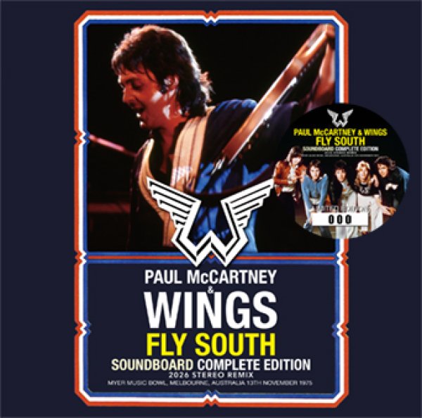 Photo1: PAUL McCARTNEY & WINGS - FLY SOUTH SOUNDBOARD COMPLETE EDITION: 2026 STEREO REMIX 2CD [Merseyside 031] (1)