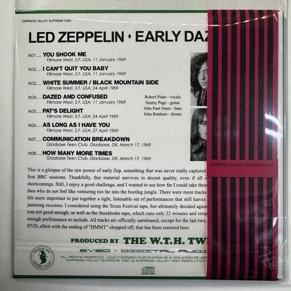 Photo2: LED ZEPPELIN - EARLY DAYS CD PROFESSOR STONED DEMIX [EMPRESS VALLEY] (2)
