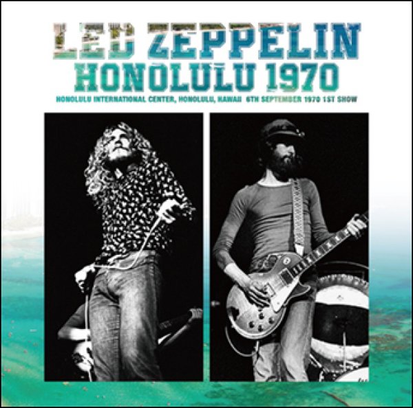 Photo1: LED ZEPPELIN - HONOLULU 1970 CD (1)