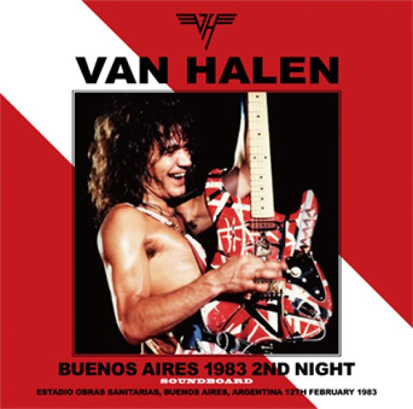 Photo1: VAN HALEN - BUENOS AIRES 1983 2ND NIGHT SOUNDBOARD 2CD [ZODIAC 853] (1)