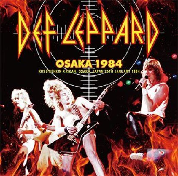Photo1: DEF LEPPARD - OSAKA 1984 2CD [ZODIAC 287] (1)