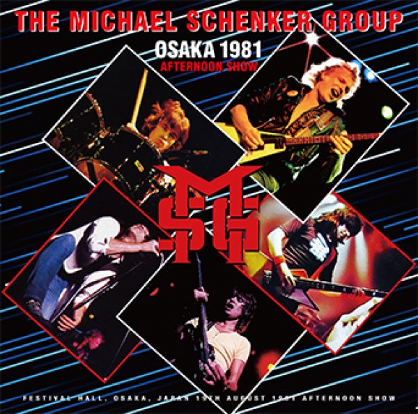 Photo1: THE MICHAEL SCHENKER GROUP - OSAKA 1981 AFTERNOON SHOW 2CD [ZODIAC 451] (1)