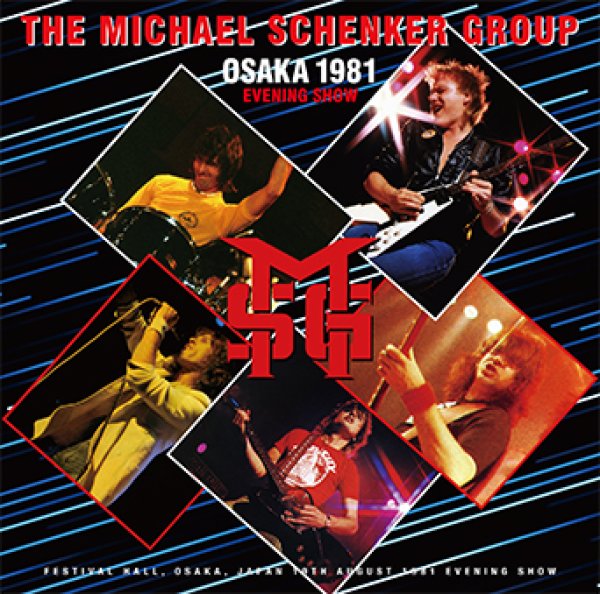 Photo1: THE MICHAEL SCHENKER GROUP - OSAKA 1981 EVENING SHOW 2CD [ZODIAC 452] (1)