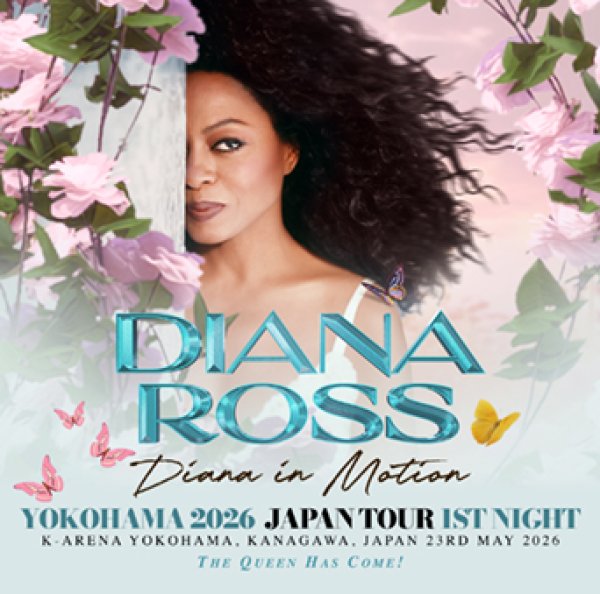 Photo1: DIANA ROSS - YOKOHAMA 2026 JAPAN TOUR 1ST NIGHT: THE QUEEN HAS COME! 2CDR [Uxbridge 2857] (1)