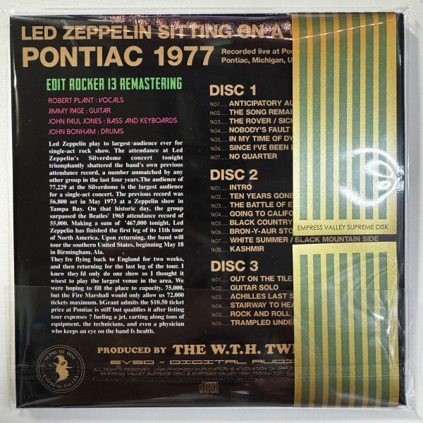 Photo8:  LED ZEPPELIN - SITTING ON A GOLD MINE 9CD BOX LIMITED 50 COPIES ONLY [EMPRESS VALLEY] PRO USE ONLY! (8)
