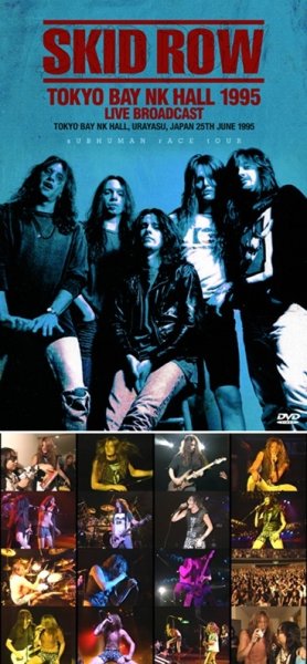 Photo1: SKID ROW - TOKYO BAY NK HALL 1995 LIVE BROADCAST 2DVDR [Shades 2661] (1)