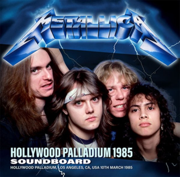 Photo1: METALLICA - HOLLYWOOD PALLADIUM 1985 SOUNDBOARD CDR [Shades 2660] (1)