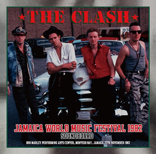 Photo1: THE CLASH - JAMAICA WORLD MUSIC FESTIVAL 1982 SOUNDBOARD CDR [Uxbridge 2864] (1)