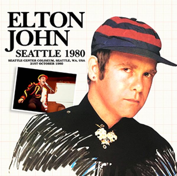 Photo1: ELTON JOHN - SEATTLE 1980 2CDR [Uxbridge 1275] (1)