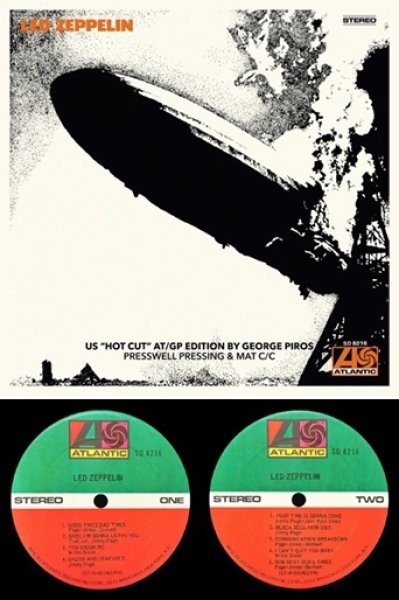 Photo1: LED ZEPPELIN - US "Hot Cut" AT/GP Edition By George Piros - [Presswell Pressing & MAT C/C] CD (1)