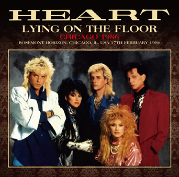 Photo1: HEART - LYING ON THE FLOOR: CHICAGO 1986 2CDR [Shades 2665] (1)
