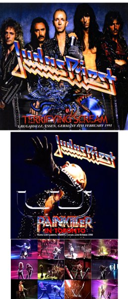 Photo1: JUDAS PRIEST - TERRIFYING SCREAM: ESSEN 1991 2CDR + Ltd Bonus DVDR "PAINKILLER IN TORONTO" [POWER GATE-257] (1)