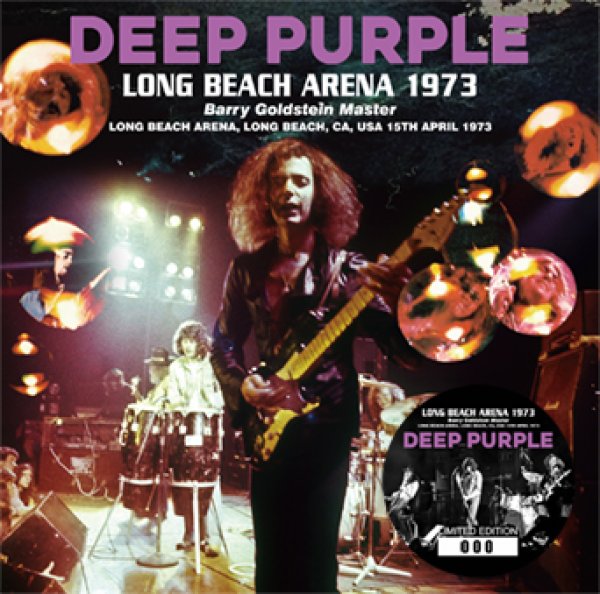 Photo1: DEEP PURPLE - LONG BEACH ARENA 1973: BARRY GOLDSTEIN MASTER 2CD [Darker Than Blue 365/366] (1)