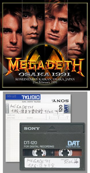 Photo1: MEGADETH - OSAKA 1991 CDR [Shades 2666] (1)
