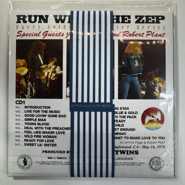 Photo2: BAD COMPANY - THE NIGHT WE FLYED WITH ZEPP - SPECIAL GUESTS JIMMY PAGE & ROBERT PLANT 2CD [EMPRESS VALLEY] (2)