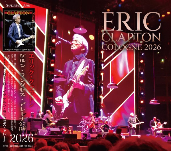 Photo1: ERIC CLAPTON - 2026 COLOGNE 2CD [SHAKUNTALA] (1)