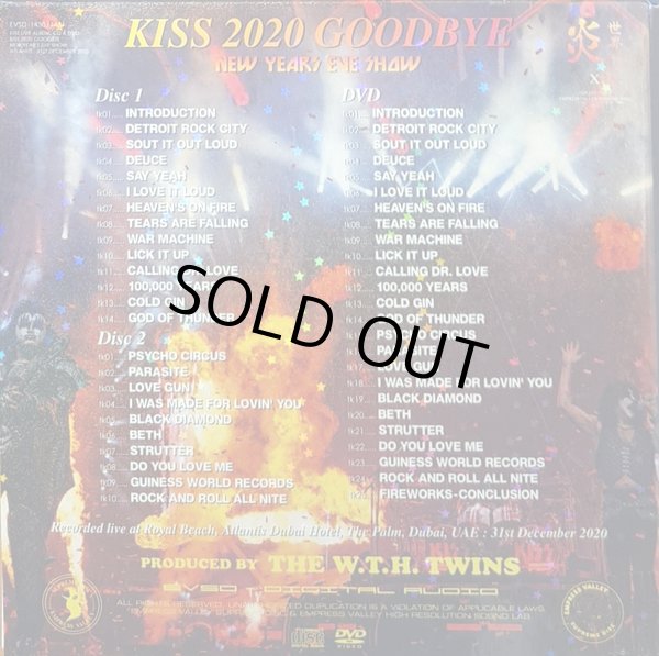 Photo2: KISS - 2020 GOODBYE - NEW YEARS EVE SHOW 2CD [EMPRESS VALLEY] ★★★STOCK ITEM / OUT OF PRINT★★★ (2)