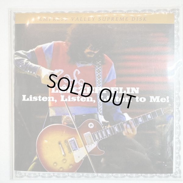 Photo1: LED ZEPPELIN – LISTEN! LISTEN! LISTEN TO ME! 2CD TMOQ VERSION [EMPRESS VALLEY] ★★★STOCK ITEM / OUT OF PRINT★★★ (1)