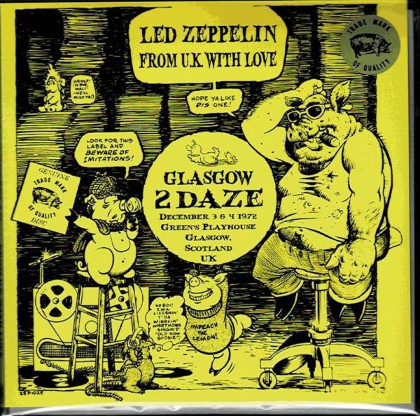 Photo1: LED ZEPPELIN - ULTRA ZEPP - FROM UK WITH LOVE - TMOQ EDITION DIFFERENT SPELLING EDITION 5CD LIMITED 25 COPIES ONLY!!! [TARANTURA] ★★★STOCK ITEM / OUT OF PRINT / VERY RARE★★★ (1)