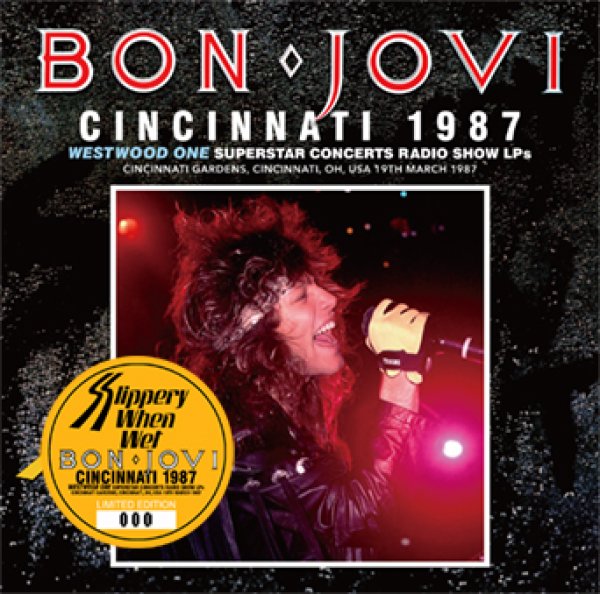 Photo1: BON JOVI - CINCINNATI 1987 WESTWOOD ONE SUPERSTAR CONCERTS RADIO SHOW LPS CD [ZODIAC 866] (1)