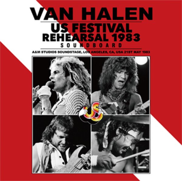 Photo1: VAN HALEN - US FESTIVAL REHEARSAL 1983 SOUNDBOARD 2CD [ZODIAC 850]  (1)