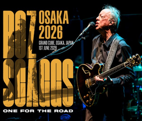 Photo1: BOZ SCAGGS - OSAKA 2026 3CDR [Uxbridge 2872] (1)